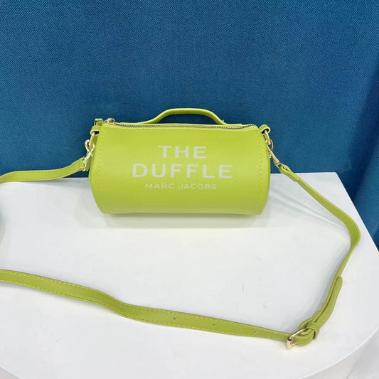 Light Green Duffle Tote Bag