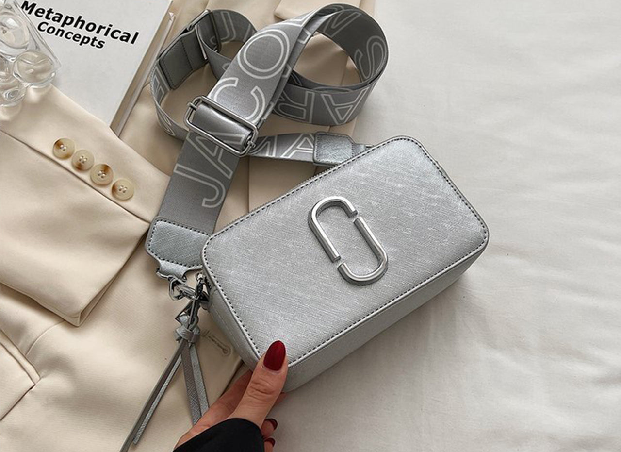 Silver Snapshot Bag