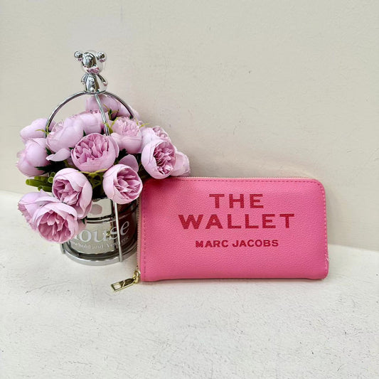 Marc Jacobs Pink Leather Wallet