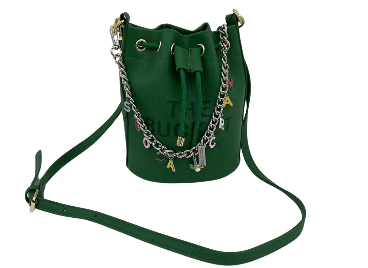 Green Bucket Bag