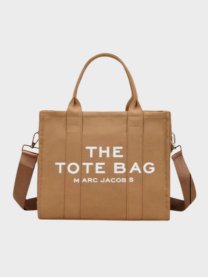 Brown Canvas Tote Bag