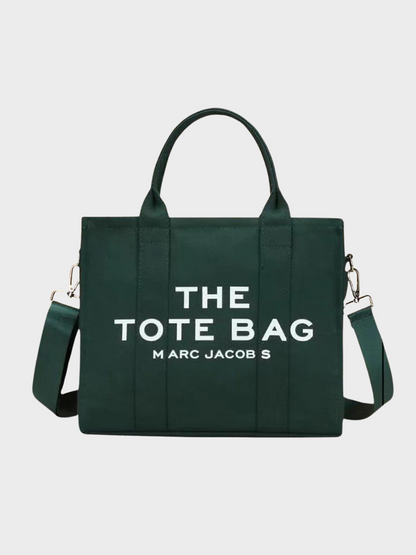 Green Canvas Tote Bag