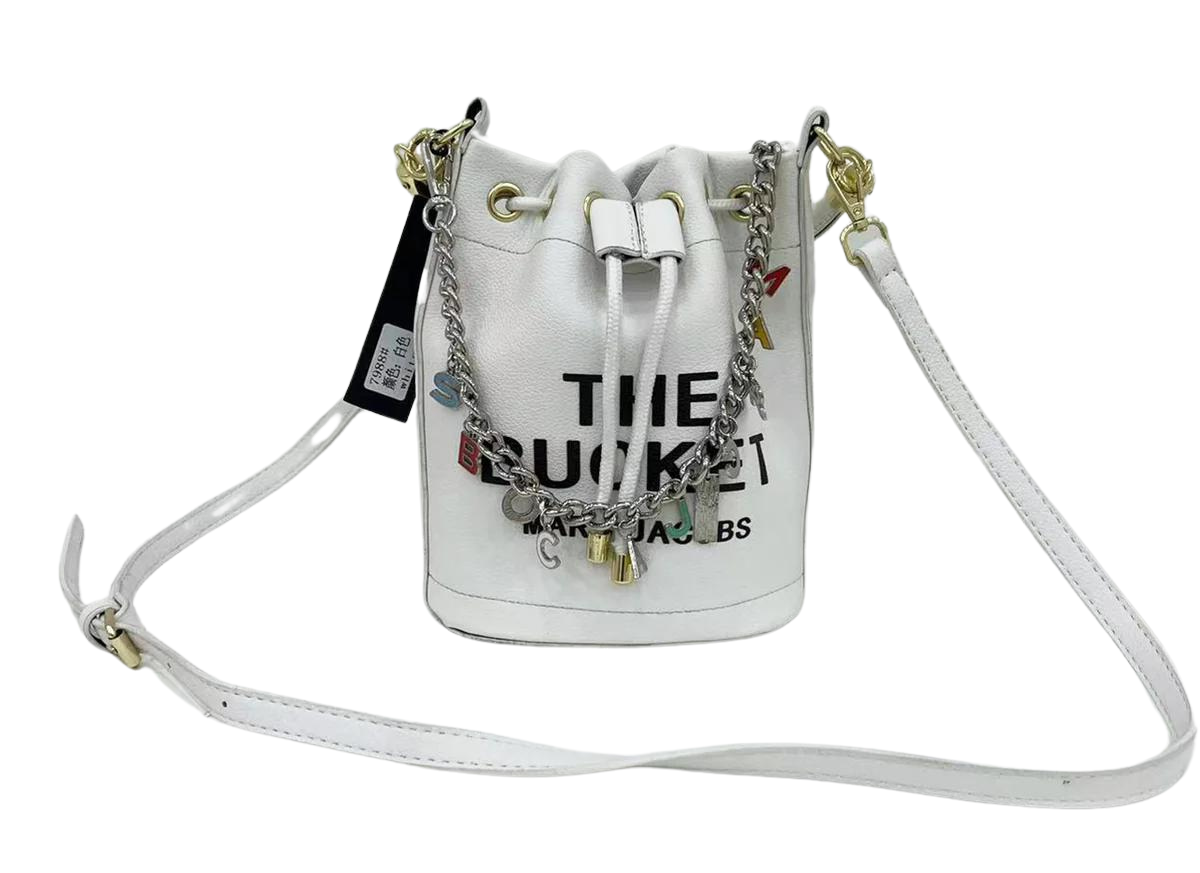 White Bucket Bag