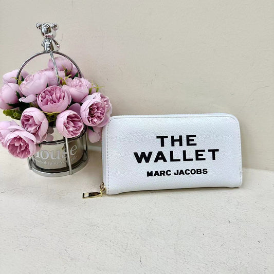 Marc Jacobs White Leather Wallet